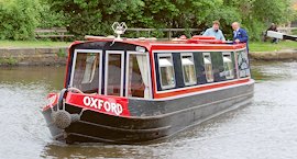 Oxford narrow boat