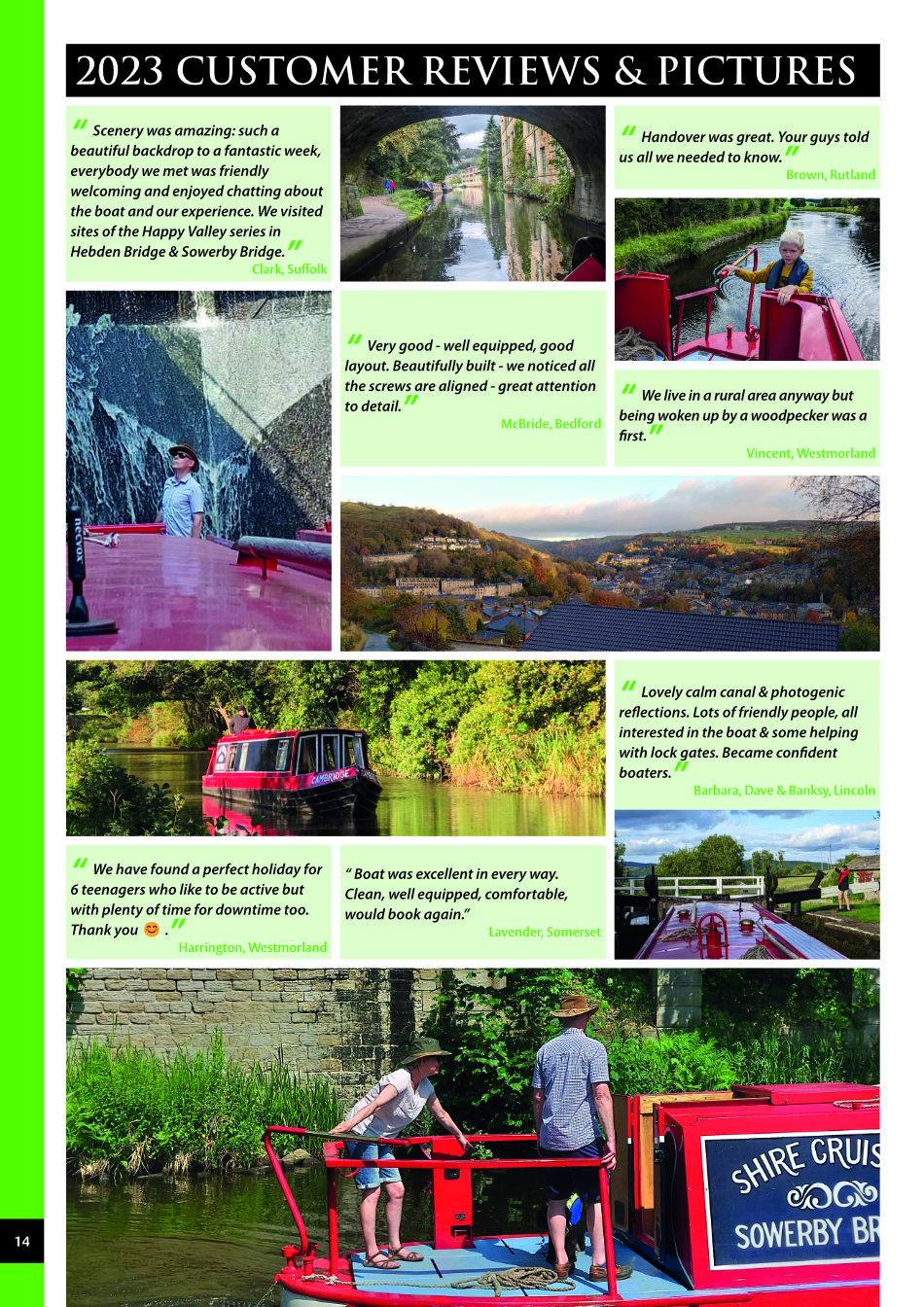 Shire Cruisers brochure